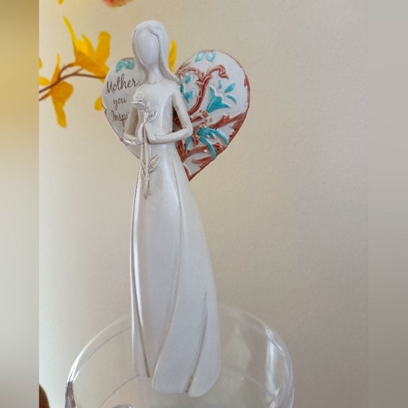 Seagull Studios Ceramic Flutter Heart Angel Figurine 2009, 6"H - Picture 14 of 14